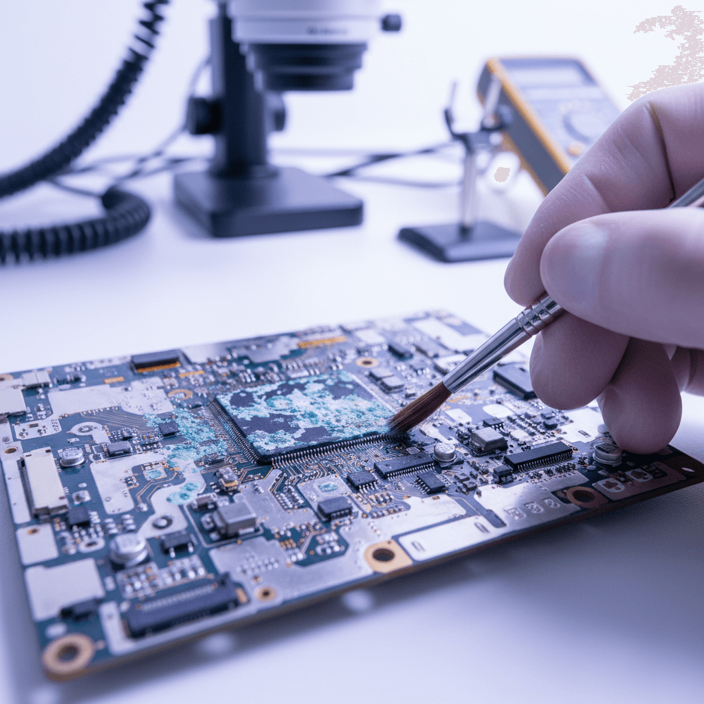 Water damage device inspection