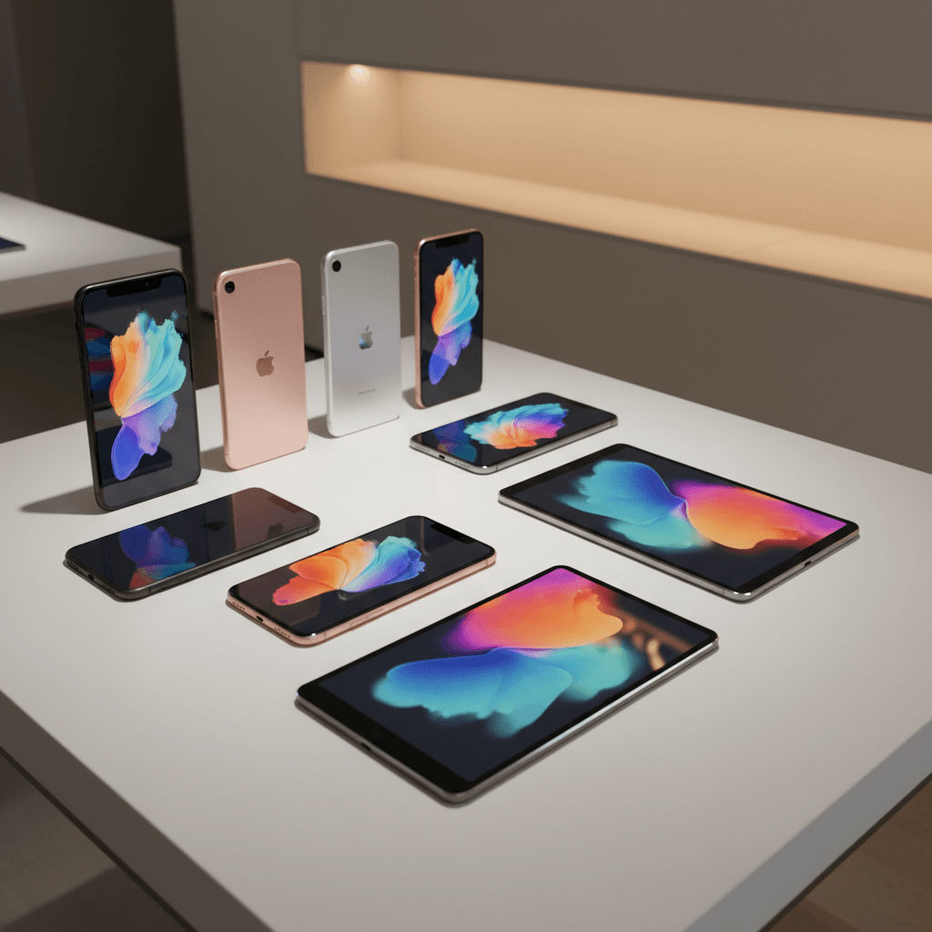 Certified used devices display